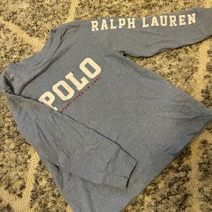 Long sleeve polo shirt